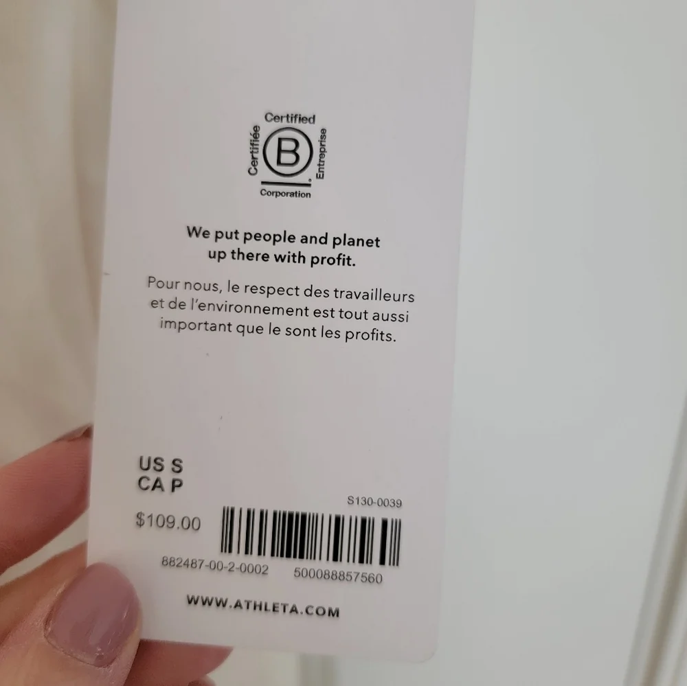 Athleta Retroplush Cocoon Hoodie Sweatshirt in Magnolia White Size S $109 - Picture 14 of 14